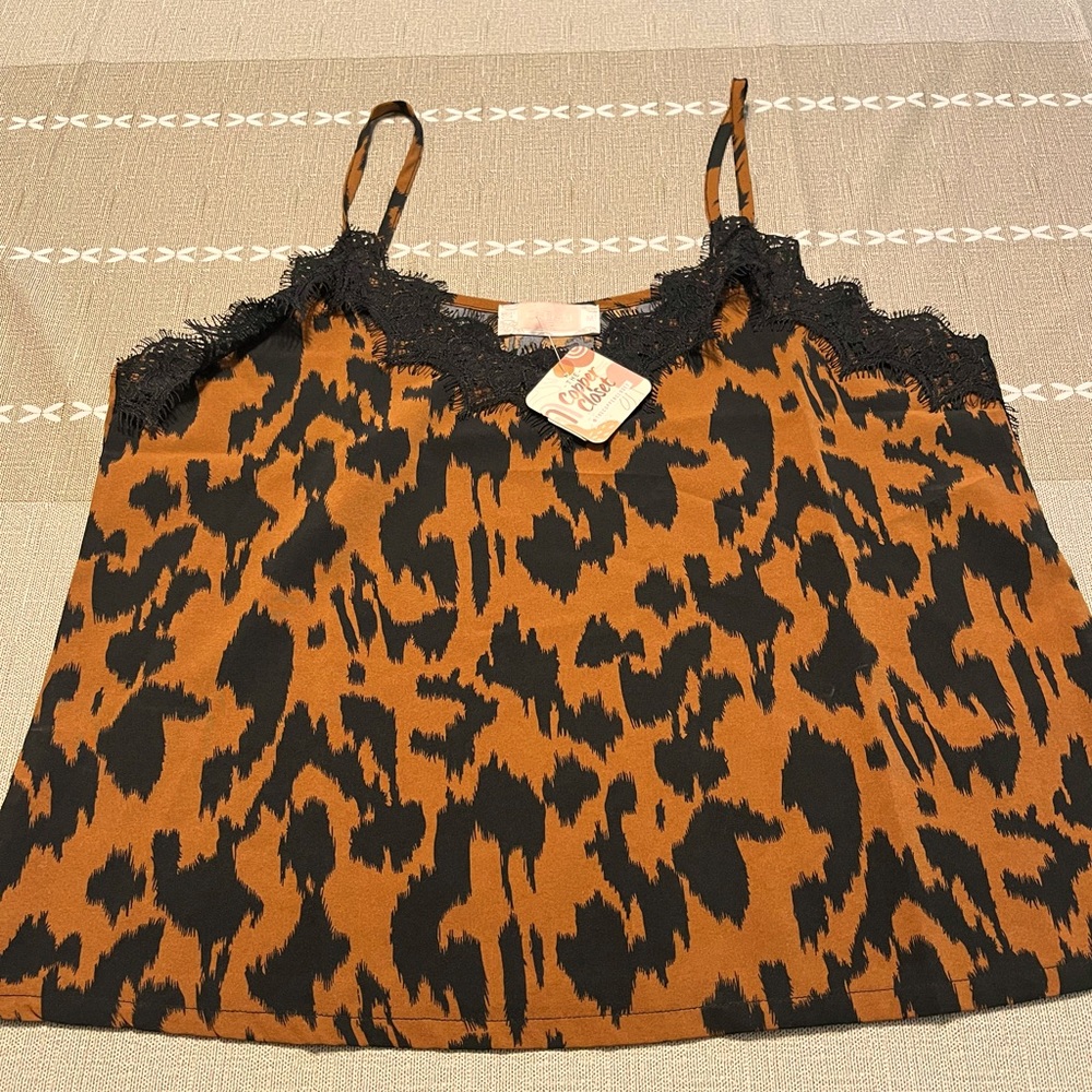 Copper Closet Camisole, New with tags. Size Medium